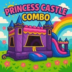Princess Castle Combo (Wet or Dry)