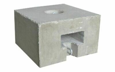 350 LB Block & Roll Cement Block