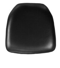 Vinyl Chiavari Chair Cushion - Black