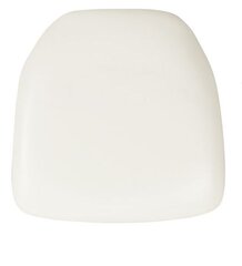 Vinyl Chiavari Chair Cushion - White