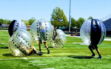 Knockerball at High school