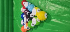 Soccer billiards