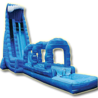 28ft Blue Crush Dry Slide