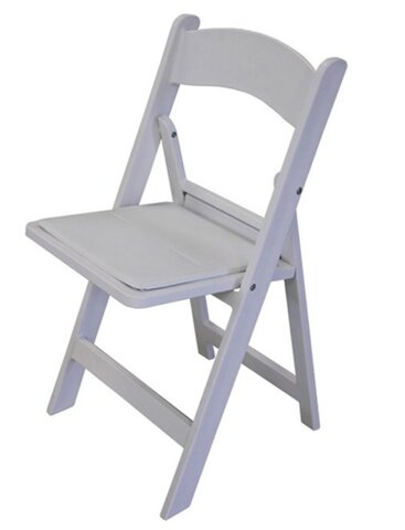 White Resin Chairs