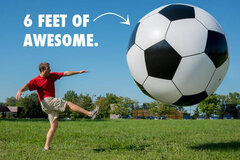 Six Foot Soccer ball