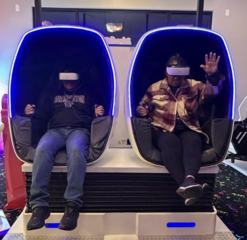 Virtual Reality Bike or Chair Pods