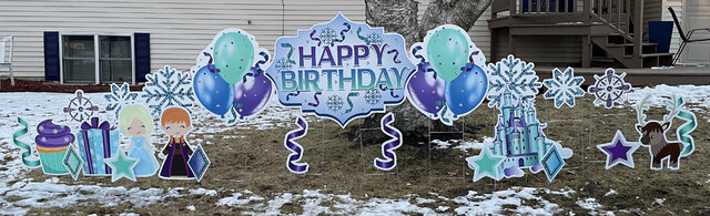 Frozen Happy Birthday