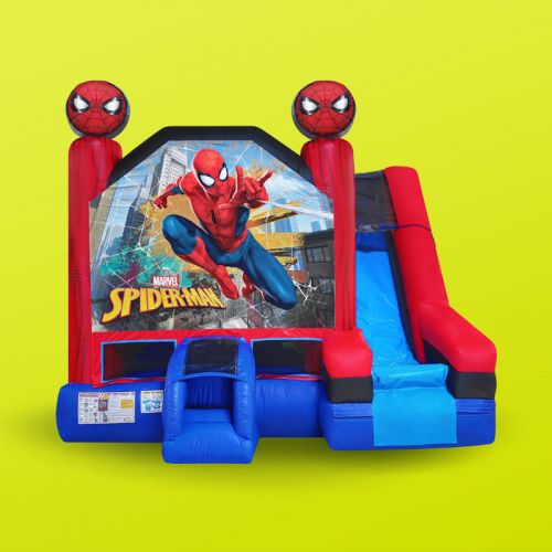 5-in-1 Combo Bounce House, Spiderman