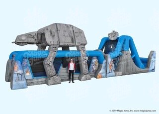 Star Wars 50' Obstacle Course & Waterslide