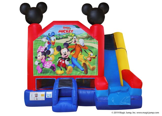 5-in-1 Combo Bounce House, Mickey & Friends