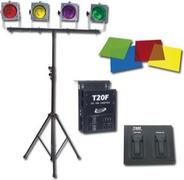 Tripod mounter chasing light system Tripod mounter chasing light system