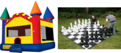 Any Bouncer and Giant Chess Game Any Bouncer and Giant Chess Game