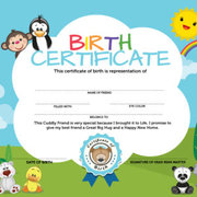 Adoption Certificate Adoption Certificate