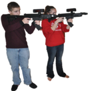 A.W.O.L. 10 rifle Laser Tag package A.W.O.L. 10 rifle Laser Tag package