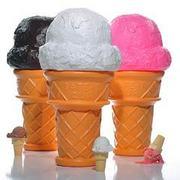 Giant Ice cream Cone prop-set of 2 Giant Ice cream Cone prop-set of 2