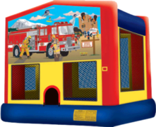 Fireman on a Mission Bounce House Fireman on a Mission Bounce House