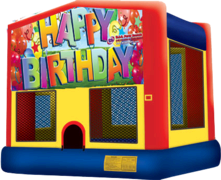 Happy Birthday 4 Bouncer Happy Birthday 4 Bouncer