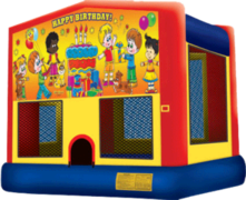 Happy Birthday Kids Bouncer Happy Birthday Kids Bouncer