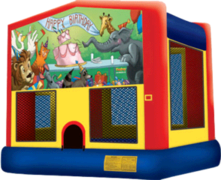 Happy Birthday Animals Bouncer Happy Birthday Animals Bouncer