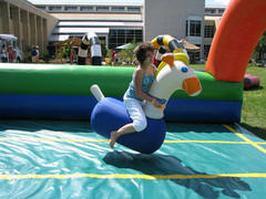 Inflatable Horse Derby no. 55 Inflatable Horse Derby no. 55