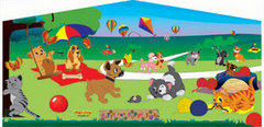 Mod Art Kitty and Puppy Fun Mod Art Kitty and Puppy Fun