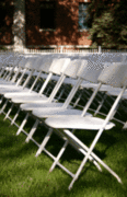 Chairs-White- folding Chairs-White- folding