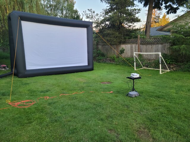 20ft movie theater package