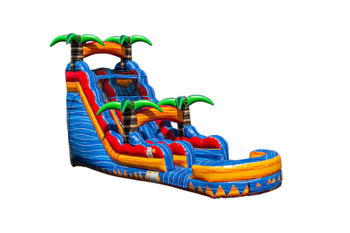 18ft Tropical Inferno Slide Wet or Dry