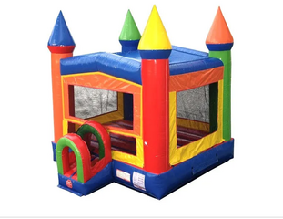 Rainbow Modular Bounce House 13 x 13