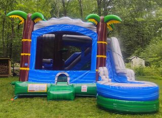 Blue Crush 5-1 Combo W/ Obstacle Inside Wet or Dry