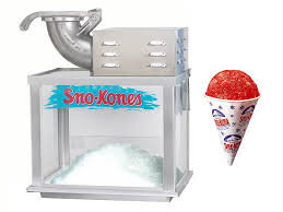 Sno Cone Machine w/ 50 servings