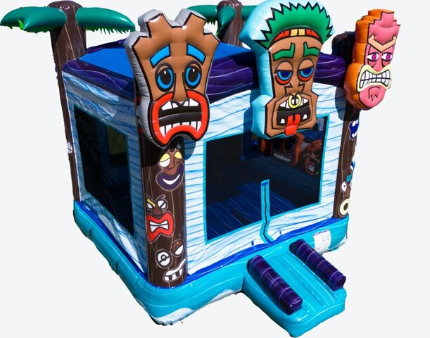 Tiki Adventure Bounce House