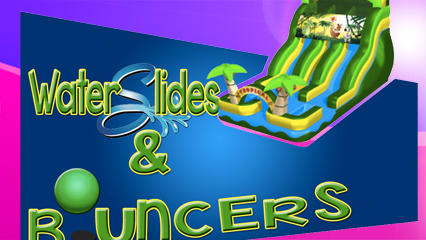Water Slides and Bouncers Logo