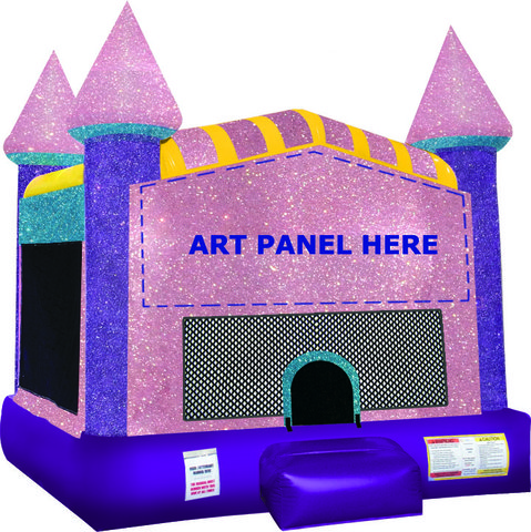 Dazzling Castle Bounce House Bundle (Sparkling)