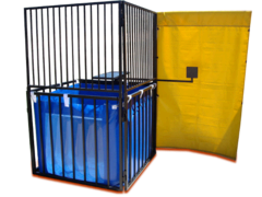 Collapsible Dunk Tank (fits through small gates)