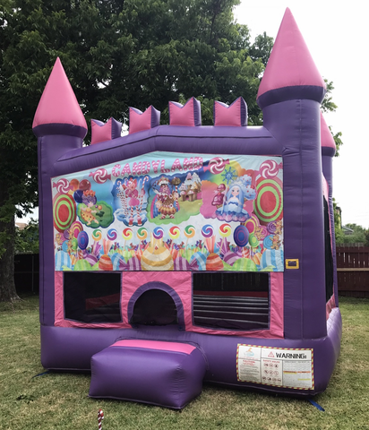 Candy land Pink Castle Bouncer