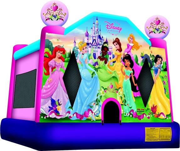 Disney Princess Full Theme bounce house