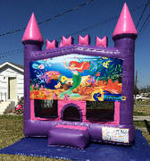 Little Mermaid Castle Bouncer