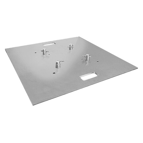 Global Truss Aluminum Base Plate 30x30A with F34 Connecting Hardware [Base Plate 30x30 F34]