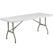 6 foot white tables