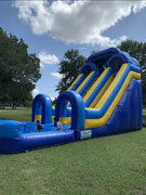 25FT Giant two lines Waterslide