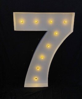 Marquee Number 7