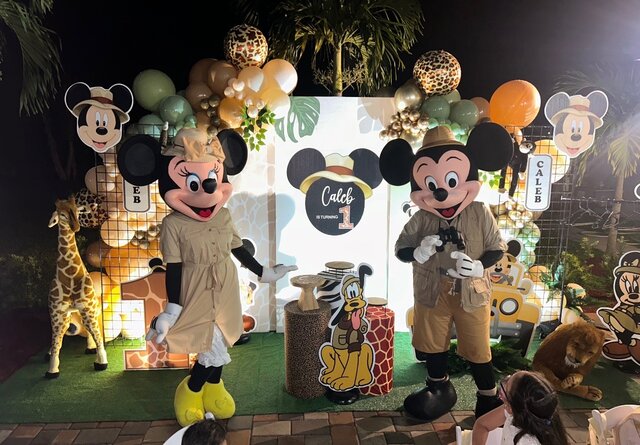 Safari Mickey Mouse character