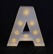 Marquee Letter A