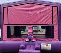 Premium Bounce House Pink Purple with hoop