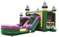 Mardi Gras Castle Dual Slide Combo  