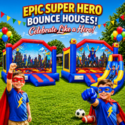 Superheros Bounce Bouses
