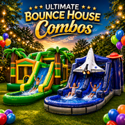 Double Slideb Bounce Houses