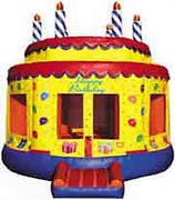 #20 Round Cake Bounce House 13x13
