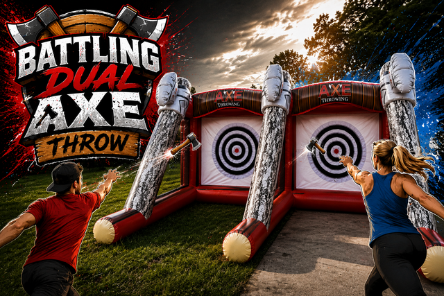 Battling Dual Axe Throw